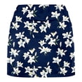 thumbnail image 4 of Wxolcjlv Women's Lily Floral Print A Line Mini Skort High Waist Stretch Fit Sport Built‑In Shorts Athletic Bottoms, 4 of 7