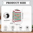 thumbnail image 6 of HELLHERO Foldable 15.94"H x 9.45"L x 7.28"W Blender Covers Thickened Stylish Protective Case for Home Kitchen, Reindeer Stripes, 6 of 6