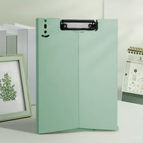 A4 Vertical Clip Board Folder for Writing and Document Storage, Multi-Function Clipboard with Sturdy Plastic Panels, Foldable Desktop Stand, Ideal for Office, School, Meetings, and Outdoor Use