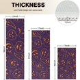 thumbnail image 4 of Hand Drawn Halloween Pumpkin Pattern Kitchen Rugs Sets Of 3,Kitchen Runner Rugs Non Skid Washable,Decorative Kitchen Floor Mats for Kitchen,Sink,Laundry,17"x30"+ 17"x47" + 17"x59", 4 of 6