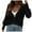 Black, variant on QUYUON Long Cardigan Sweaters for Women Clearance Womens' Button-Down V-Neck Sweaters Cuff Sleeve Knit Cardigan Sweaters Hollow Out Open Front Sweater Casual Loose Winter Warm Elegant Sweater Pink S
