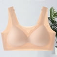 thumbnail image 4 of Antinious Women Wireless Bras Push Up Seamless Tank Adjustable Strap Solid Breathable, 4 of 5