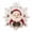 B, variant on Christmas Pearl Diamond Painting Art Kit For Adults,Snowflake Shape Diamond Art Suncatchers,Diamond Painting Pendant Window Decor Christmas Gifts For Home Door Wall(12In)