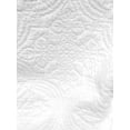 thumbnail image 5 of G&J Royal Palace 100% Cotton 2 pieces Quilt Set Twin Size White, 5 of 7