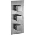 thumbnail image 1 of ALFI Brand AB2701-BN Brushed Nickel Square 2 Way Thermostatic Shower Mixer, 1 of 3