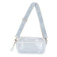 thumbnail image 2 of Sac à Bandoulière Mode, Sac à Main en PVC pour Femmes Sac à Main Portable avec Bandoulière Réglable pour Plage Mer Gym Parc, 2 of 8