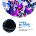 thumbnail image 5 of Disketp Flying Butterflies Small Mouse Pad 7.9x7.9 Inches,Washable Round Mousepad For Office Laptop Computer,Non-Slip Rubber Base Mouse Pads For Wireless Mouse, 5 of 8