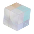 thumbnail image 2 of Cubo De Prisma, Combinación De Varios Colores, Sin Decoloración, Dispersión De Color, Luz De Manipulación De Vidrio, Prisma De Cubo De Color RGB Para El Hogar ANGGREK Otros, 2 of 8