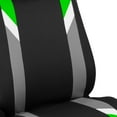 thumbnail image 4 of FH Group Premium Modernistic Universal Seat Covers Fit For Car Truck SUV Van - Green Front Seats, 4 of 7