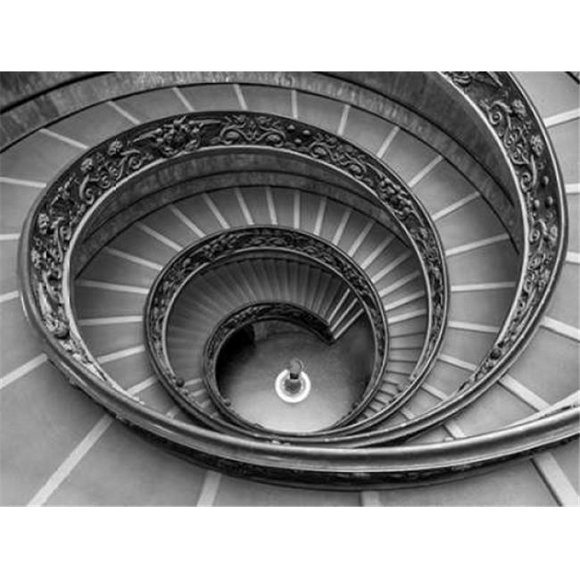 Spiral Staircase At The Vatican Museum Rome Italy Poster Print by Assaf Frank, 18 x 24 - Large
