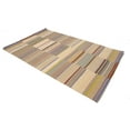 thumbnail image 3 of Multicolored Stripes 5X8 Hand-Tufted Modern Rug, 3 of 11