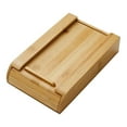 thumbnail image 2 of under Desk Drawer Classroom Pencil Holder Tray Wood Hidden under Desk Drawer 23.5x17.3x5.5cm, 2 of 7