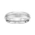 thumbnail image 1 of Sterling Silver Ss 6mm Brushed Fancy Band Size 11.5 Made In United States qwb104b-11.5, 1 of 4