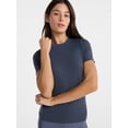 thumbnail image 5 of Avia Women's and Women's Plus SoftSculpt Tee with Short Sleeves, Sizes XS-4X, 5 of 7