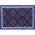 thumbnail image 1 of Ahgly Company Indoor Rectangle Oriental Blue Traditional Area Rugs, 5' x 7', 1 of 4