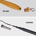 thumbnail image 6 of NFTIGB Mini Ultra Light Outdoor Portable Telescopic Fishing Rod Stretchable Carbon Fish Pole, 1.8m / 5.9ft, Comfortable Grip, Heavy Duty Compact Angling Gear for Freshwater and Saltwater, 6 of 9