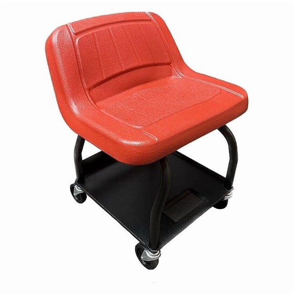 Whiteside Mechanic Seat,Steel,480 lb. Load Cap. HRSRED