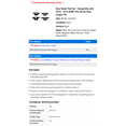 thumbnail image 2 of Rear Brake Pad Set - Compatible with 2015 - 2016 BMW 435i xDrive Gran Coupe F36, 2 of 2