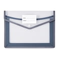 thumbnail image 2 of Plastic Expandable File Organizer Folder(No Divider), 1Pcs Waterproof Transparent Document Holder Storage for Receipt/Paper/Bill/Taxes/Letter, Easy to Label A4 Size for School Office Home, 2 of 9