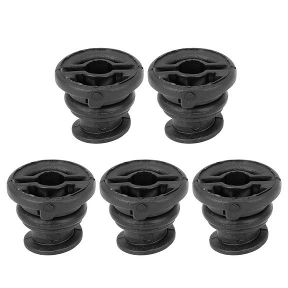 5pcs Black Car Engine Oil Drain Plug Replacement for Volkswagen Passat 2018 06L103801
