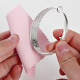 thumbnail image 3 of 10pcs Jewelry Cleaning Cloth, Polishing Cloth For Pearl Gold Platinum And Silver, 3 of 4