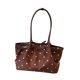 thumbnail image 4 of Bolso de hombro para mujer, moderno, portátil, para llevar debajo del brazo, ideal para ir al trabajo, vacaciones o fiestas. Color café, 4 of 9
