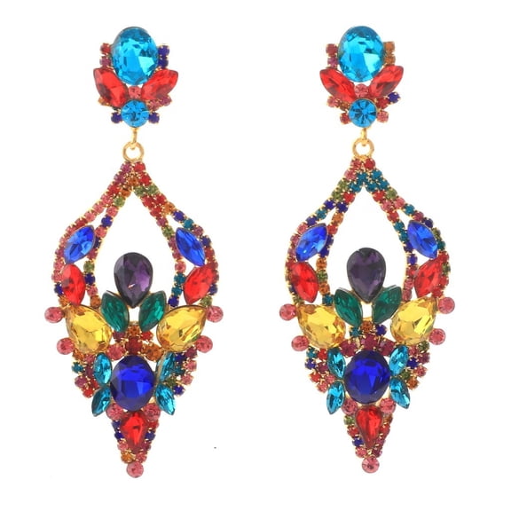 Rhinestone Post Earring