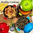 thumbnail image 5 of Granitestone Green Dutch Oven 5 Qt Nonstick Cooking Pot with Lid, 5 of 5