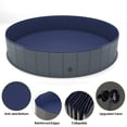 thumbnail image 3 of Piscina plegable para perros Niubya, bañera portátil para mascotas, 163 x 30 cm, 3 of 9