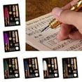 thumbnail image 2 of Antique Quill Dip Pen Set with 15ml Ink Bottles 5 Pen Nibs Gift Calligraphy Kit, 2 of 21