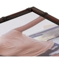 thumbnail image 4 of ArtToFrames 17x30 inch Walnut Bamboo Picture Frame, Brown Wood Poster Frame (4874), 4 of 8