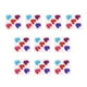 thumbnail image 1 of Pegatinas de diamantes de imitación de corazón Matsuzay Gemas de cristal acrílico Color surtido1 HA062098-01B, 1 of 6
