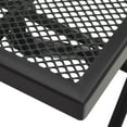 thumbnail image 6 of vidaXL Folding Table Mesh 15"x15"x15" Steel Anthracite, 6 of 6