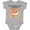 AC-Heather Grey, variant on My Big Brother Loves Me Little Fox Boys or Girls Baby Bodysuit