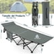 thumbnail image 3 of Cama plegable para Camping Costway 272 kg con reposacabezas inclinado 185x67x54 cm, 3 of 9