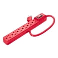 thumbnail image 1 of Barra Multicontacto Steren 6 Salidas Modelo WMS-1110 Rojo, 1 of 3