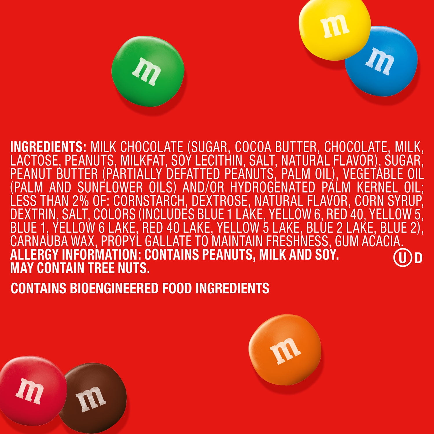 M&M's Minis Peanut Butter Milk Chocolate Candy - 1.74 oz Mega Tube 