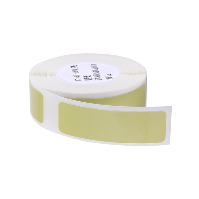 Etiquetas en blanco para impresión térmica, etiquetas de papel con código de barras, precio, tamaño y nombre.