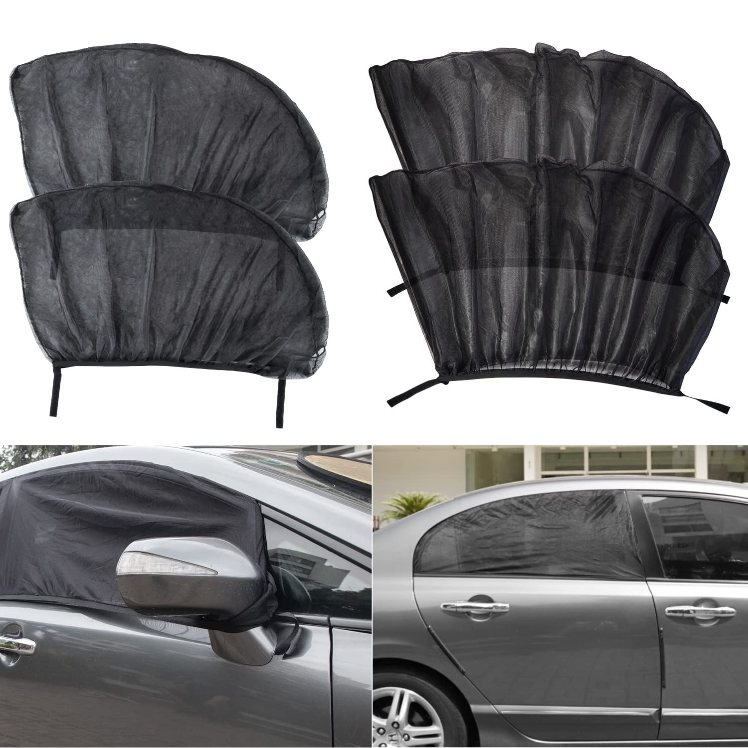 Auto Drive Universal Fit on Windshield Silver Accordion Sunshade 1 Pack  AD021701B-1, 63'' x 28.5