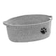 thumbnail image 4 of Cesta tejida de cuerda, caja de juguetes para gatos, contenedor organizador, cesta para juguetes, contenedor de almacenamiento de cuerda tejida Gris, 4 of 9
