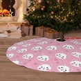 thumbnail image 6 of Rateoe Cute Cat Print Christmas Tree Skirt 36" for Xmas Holiday New Year Party Circle Tree Mat Ornaments Decoration, 6 of 7