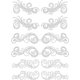 thumbnail image 1 of Parche termoadhesivo con diamantes de imitación para planchar, 11,7 x 8,3 pulgadas, plantilla de diamantes de imitación transparentes, aplique para reparación de ropa, 1 of 7