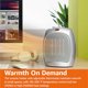 thumbnail image 3 of Amazon Basics - Calentador de cer&aacute;mica port&aacute;til para uso en interiores, para oficina y hogar, protecci&oacute;n contra sobrecalentamiento y vuelco, termostato, no oscila, 150, 3 of 7