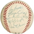 thumbnail image 5 of Jackie Robinson Roy Campanella 1956 Brooklyn Dodgers Team Signed Baseball PSA, 5 of 10
