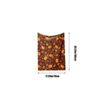 thumbnail image 3 of Fall Throw Blanket 39.4x27.6in, Cozy Fleece Pumpkin Maple Leaf Blanket for Pets & Humans, Soft Thanksgiving Decor for Sofa Bed Farmhouse Gift by OVFUIZ, 3 of 5