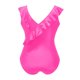 thumbnail image 5 of Traje Deportivo para las Mujeres Trajes de Baño de Color Sólido de Protección Solar sin Mangas, Poliéster para la Playa de Surf, 5 of 8