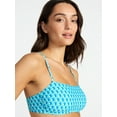 thumbnail image 4 of Time and Tru Women's and Women's Plus Size Geo Print Bralette Top, Sizes XS-3X, Family Swim, 4 of 5