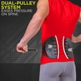 thumbnail image 3 of Faja lumbar deportiva BraceAbility Spine: corsé deportivo para hombres y mujeres ideal para hacer ejercicio, correr, jugar al golf, conducir, pescar, enfermería activa y trabajo policial (talla grande, 3 of 5