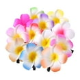 thumbnail image 3 of 12 pinzas para el pelo de plumeria, pasadores de playa de verano, accesorios para el pelo de plumeria., 3 of 6