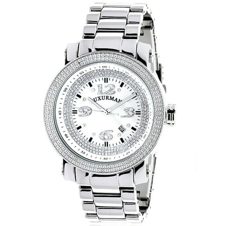 Designer Mens Diamond Watch 0.12 ct Iced Out